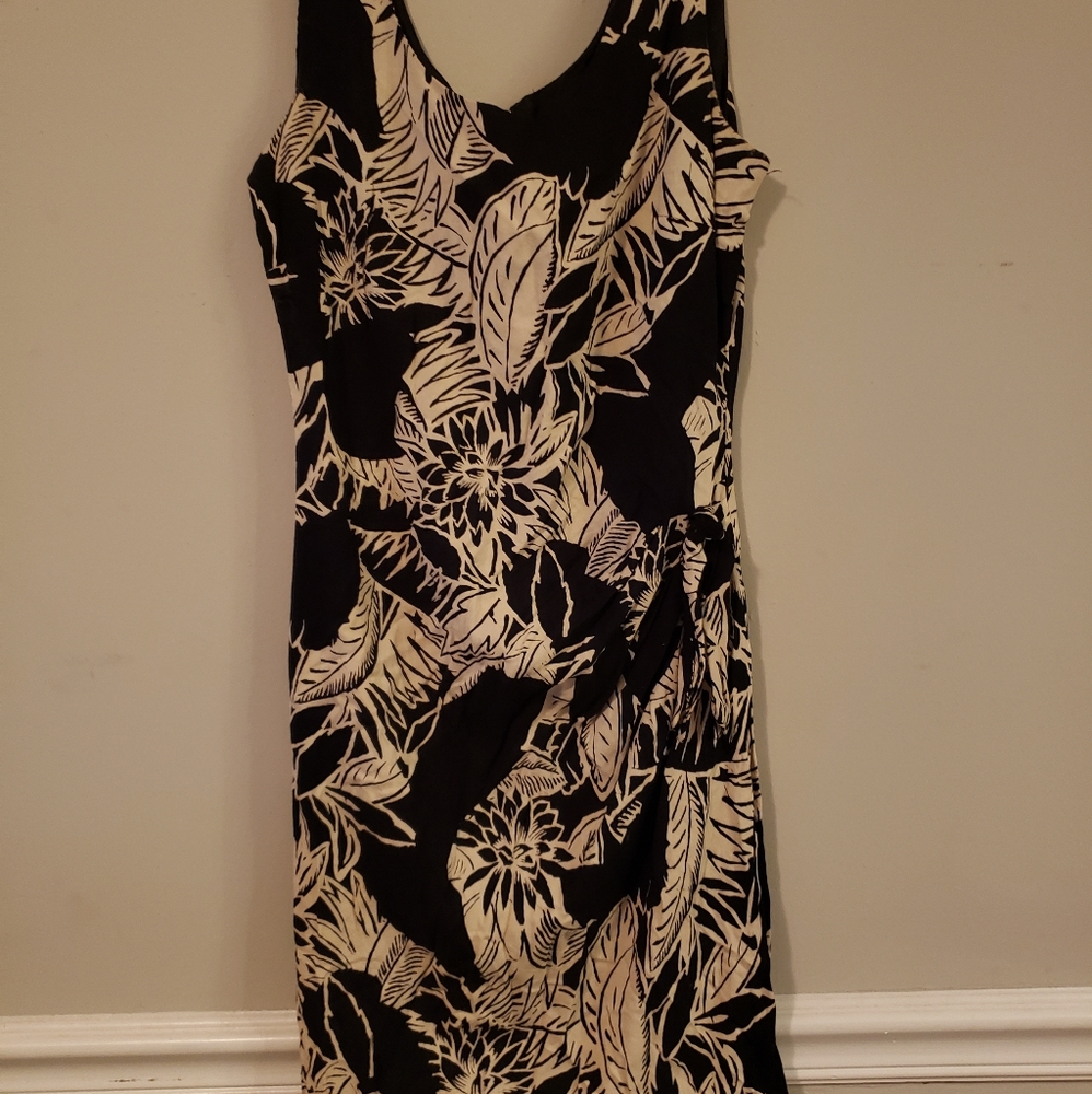 Positive attitude aloha wrap dress